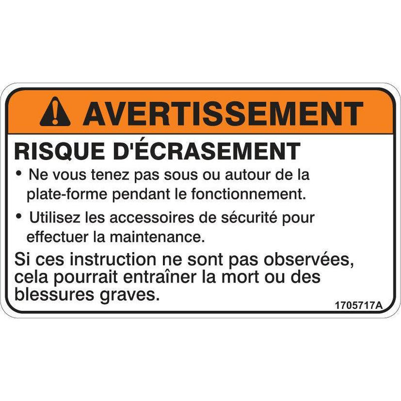 JLG Part 1705717 Image 1
