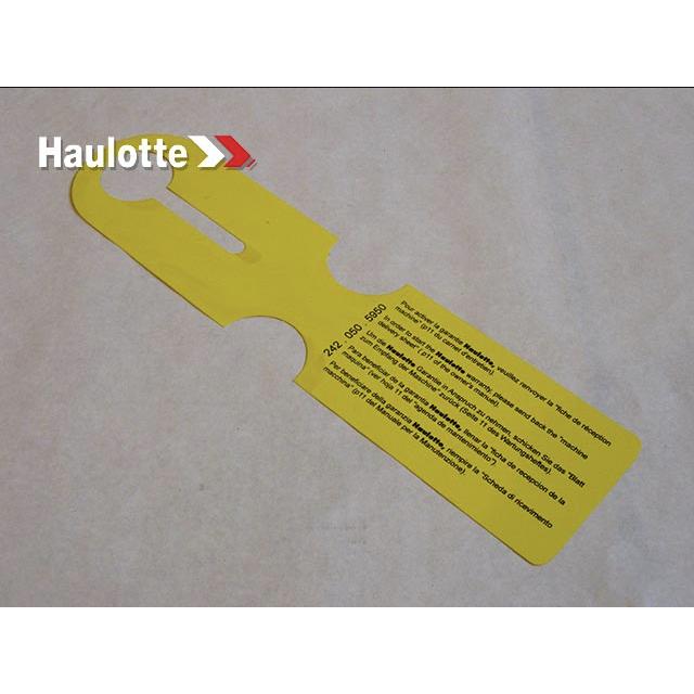 Haulotte Part 2420505950 Image 1