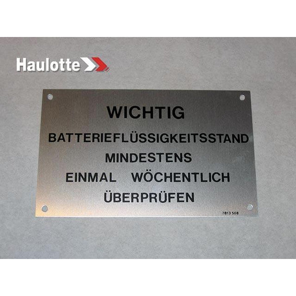 Haulotte Part 3078135080 Image 1