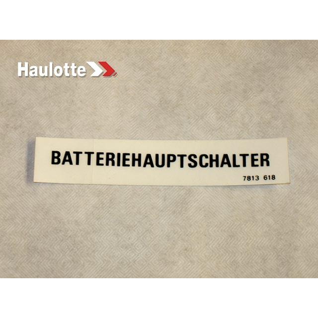 Haulotte Part 3078136180 Image 1