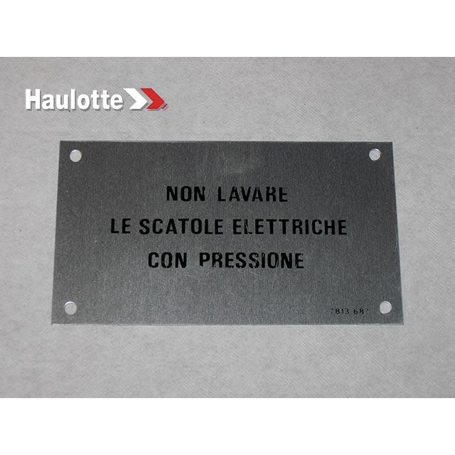 Haulotte Part 3078136870 Image 1