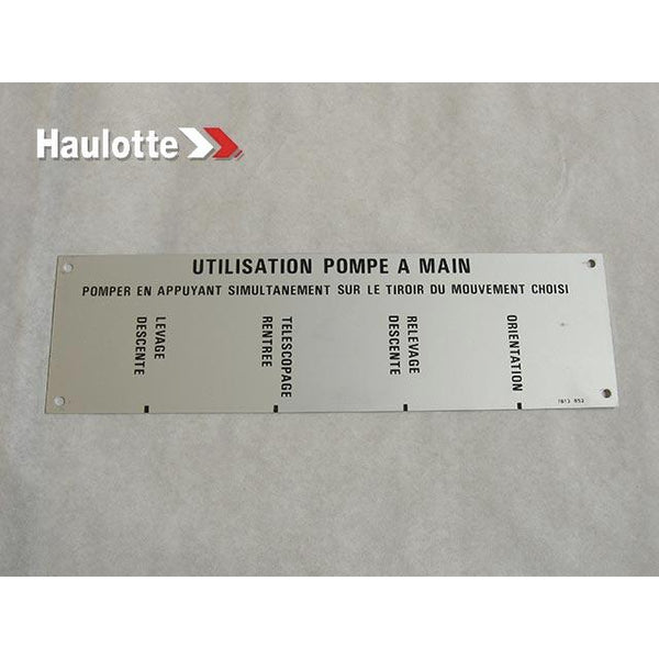 Haulotte Part 3078138520 Image 1