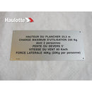 Haulotte Part 3078138970 Image 1