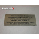 Haulotte Part 3078140380 Image 1