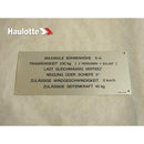 Haulotte Part 3078140700 Image 1