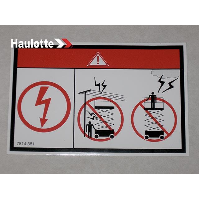 Haulotte Part 3078143810 Image 1