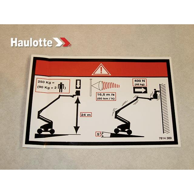 Haulotte Part 3078143890 Image 1