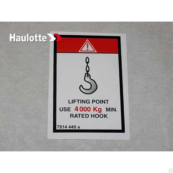 Haulotte Part 3078144490 Image 1