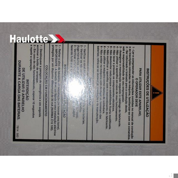 Haulotte Part 3078145830 Image 1