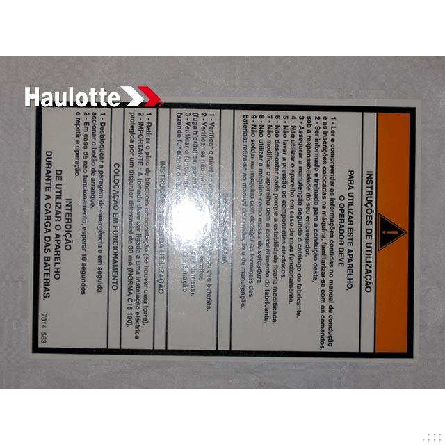 Haulotte Part 3078145830 Image 1