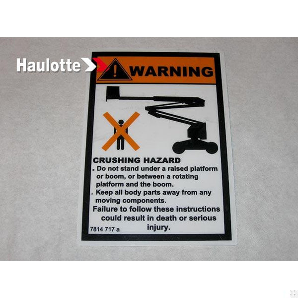 Haulotte Part 3078147170 Image 1