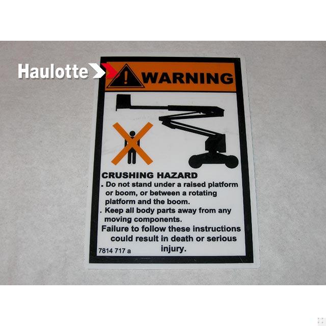 Haulotte Part 3078147170 Image 1