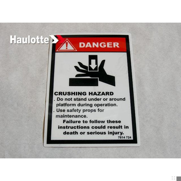 Haulotte Part 3078147240 Image 1