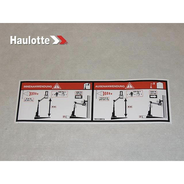 Haulotte Part 3078149440 Image 1