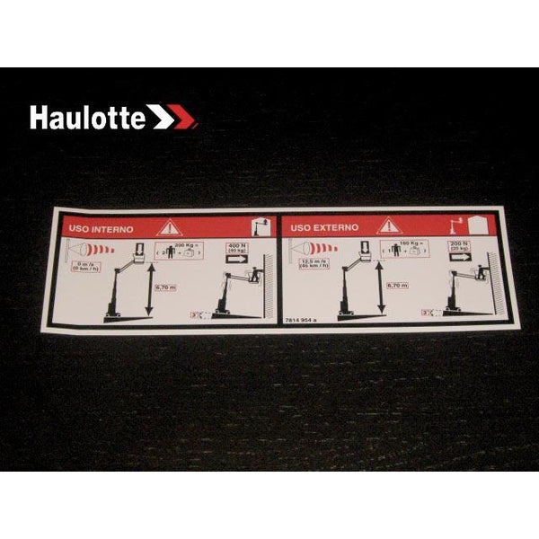 Haulotte Part 3078149540 Image 1