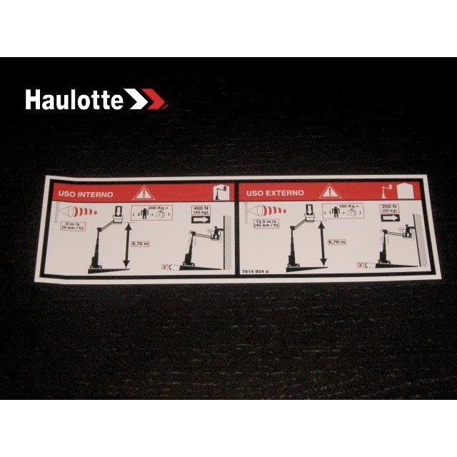 Haulotte Part 3078149540 Image 1