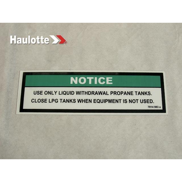 Haulotte Part 3078149830 Image 1