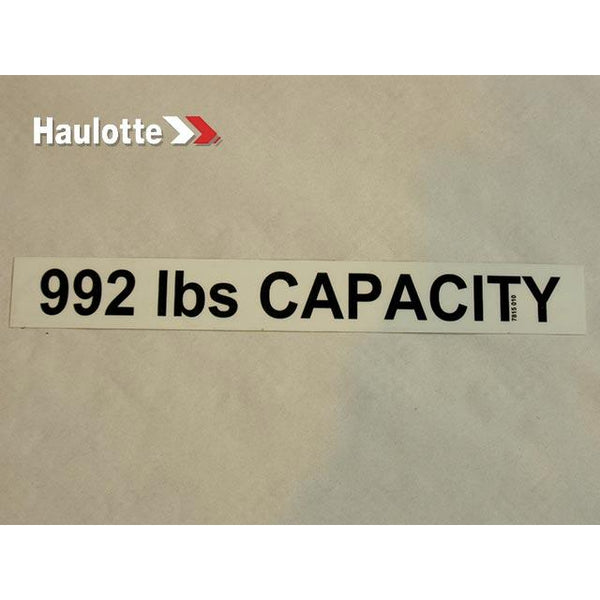 Haulotte Part 3078150100 Image 1