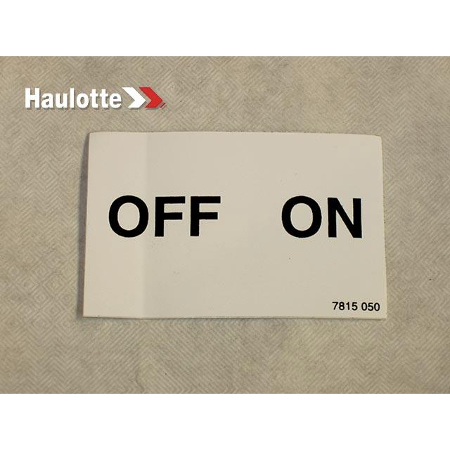 Haulotte Part 3078150500 Image 1