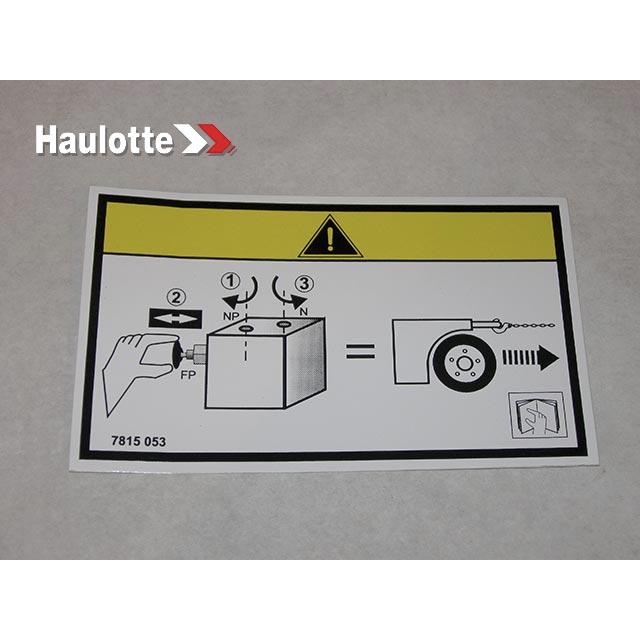 Haulotte Part 3078150530 Image 1