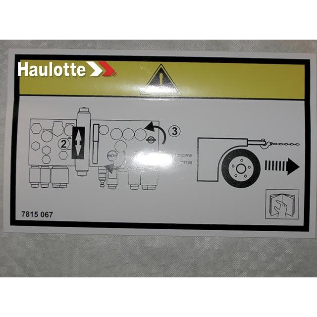 Haulotte Part 3078150670 Image 1