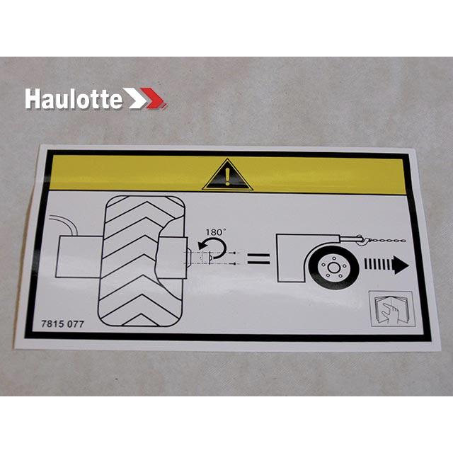 Haulotte Part 3078150770 Image 1