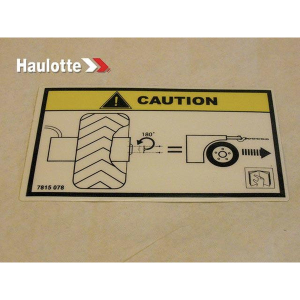 Haulotte Part 3078150780 Image 1