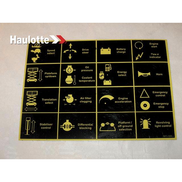 Haulotte Part 3078150880 Image 1