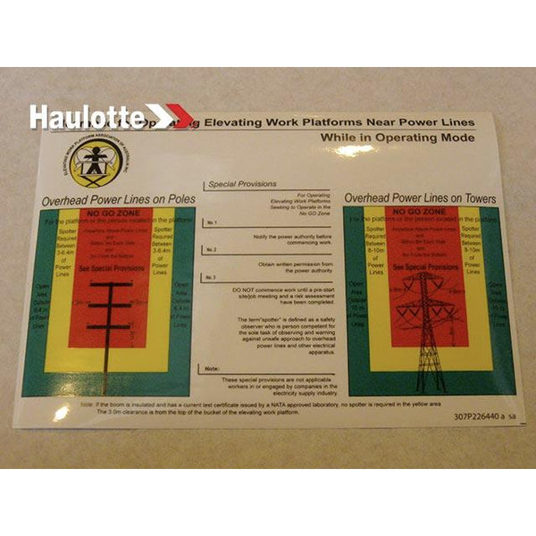 Haulotte Part 307P226440 Image 1