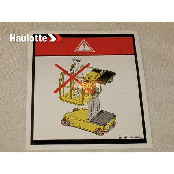 Haulotte Part 307P228060 Image 1