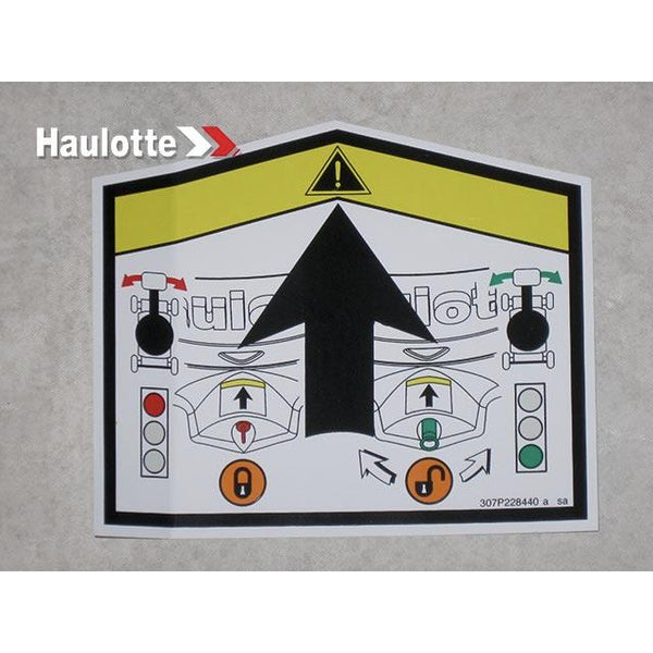 Haulotte Part 307P228440 Image 1