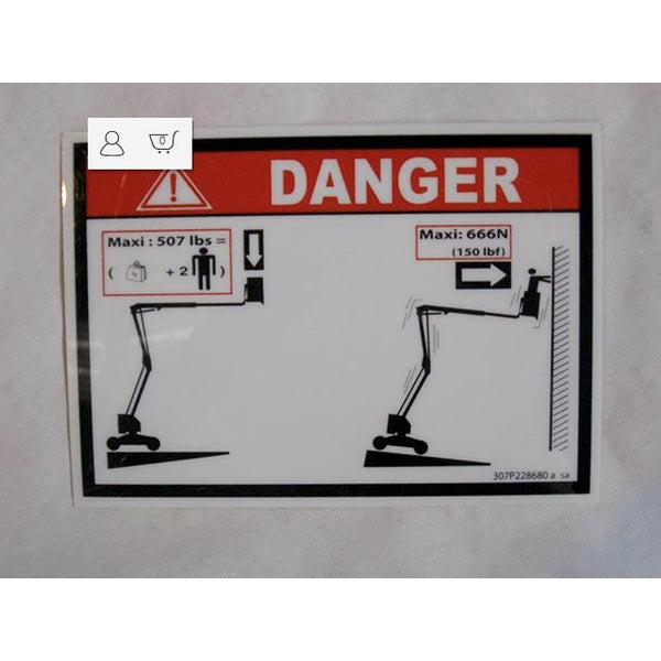 Haulotte Part 307P228680 Image 1