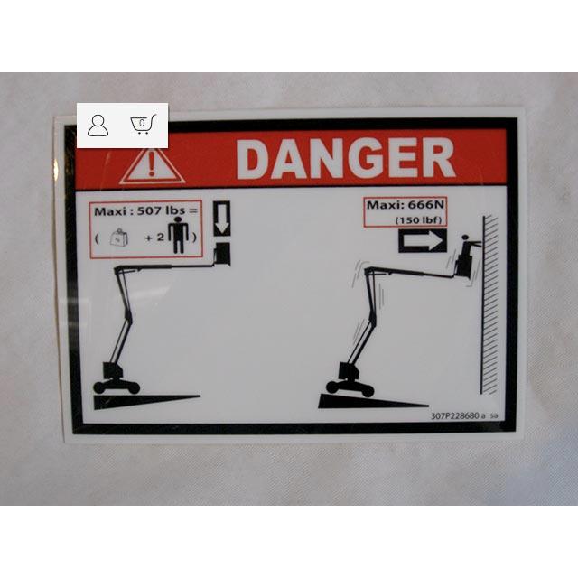 Haulotte Part 307P228680 Image 1