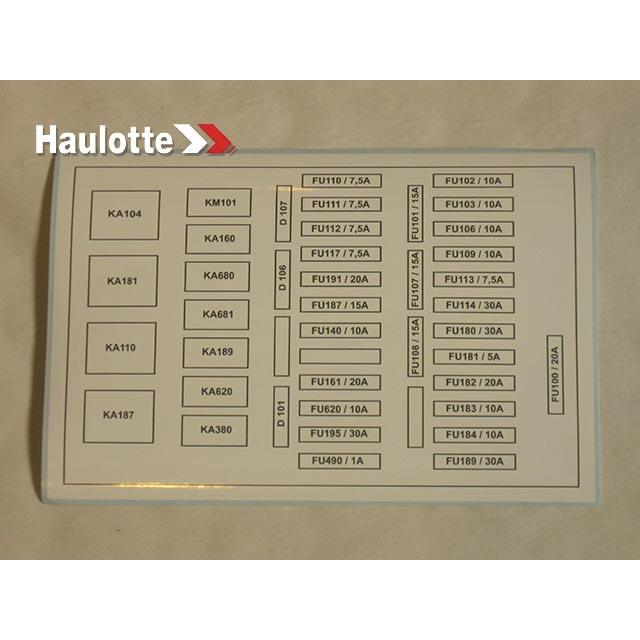 Haulotte Part 307P228740 Image 1