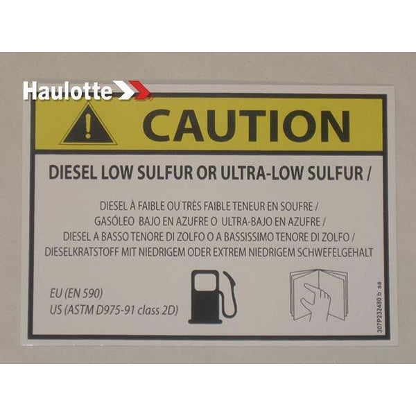 Haulotte Part 307P232480 Image 1