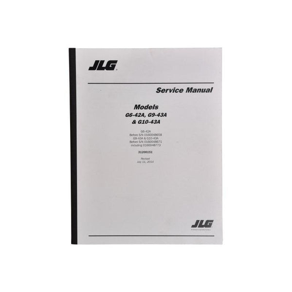 JLG Part 31200151 Image 1