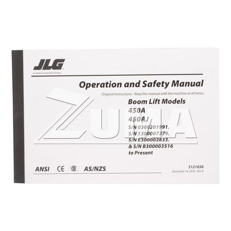 JLG Part 3121658 Image 2