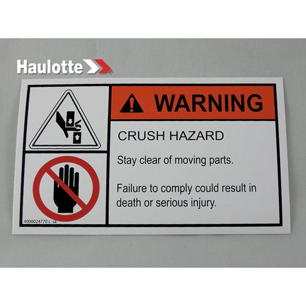 Haulotte Part 4000024770 Image 1