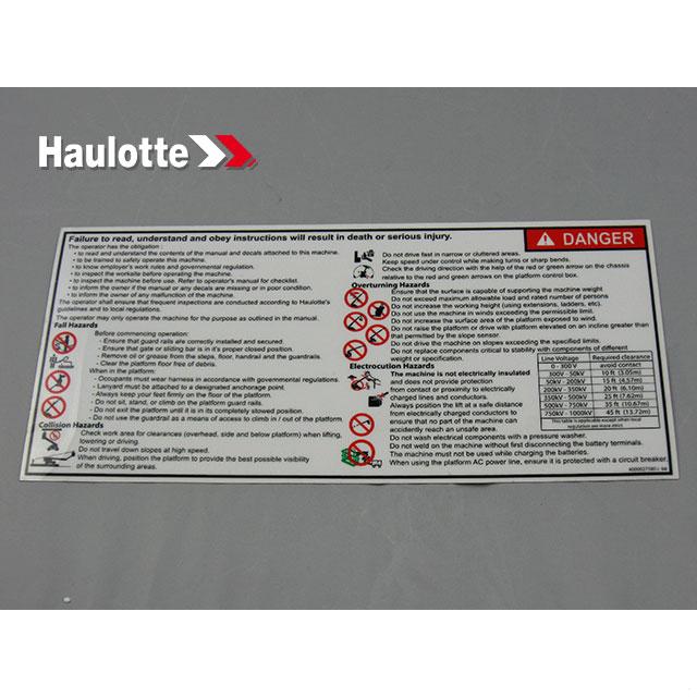 Haulotte Part 4000027580 Image 1
