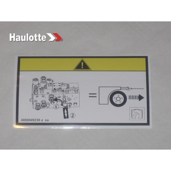 Haulotte Part 4000049230 Image 1