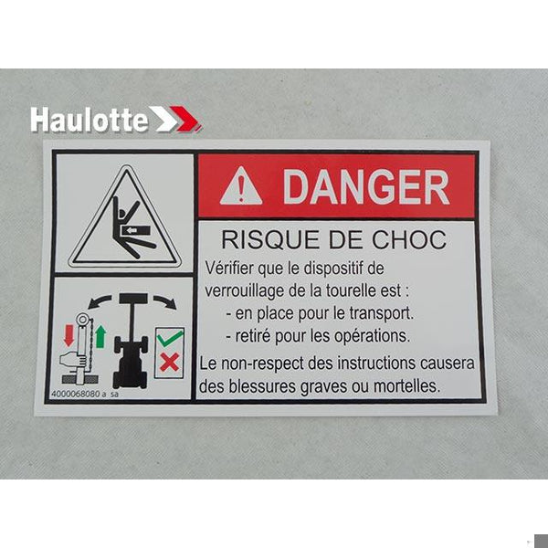 Haulotte Part 4000068080 Image 1