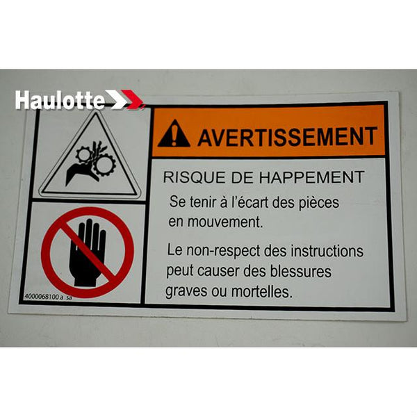 Haulotte Part 4000068100 Image 1