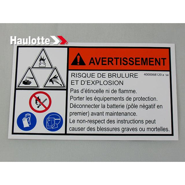 Haulotte Part 4000068120 Image 1