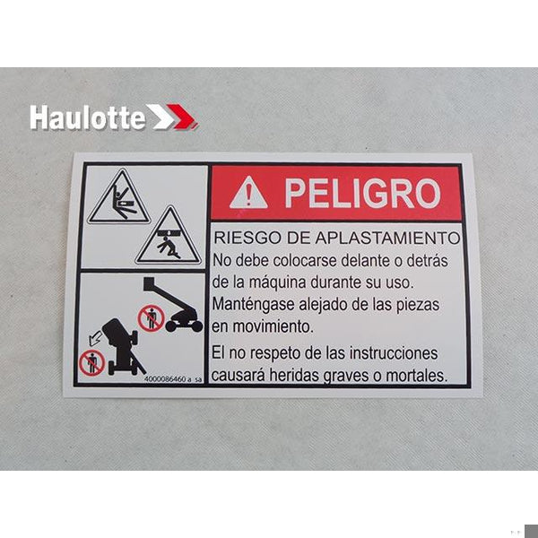 Haulotte Part 4000086460 Image 1