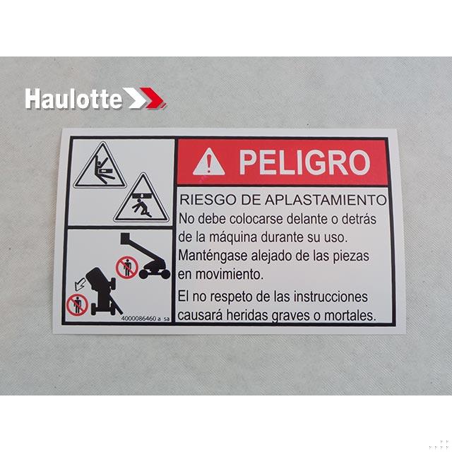 Haulotte Part 4000086460 Image 1