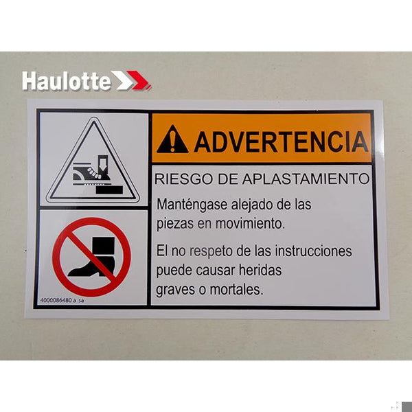 Haulotte Part 4000086480 Image 1