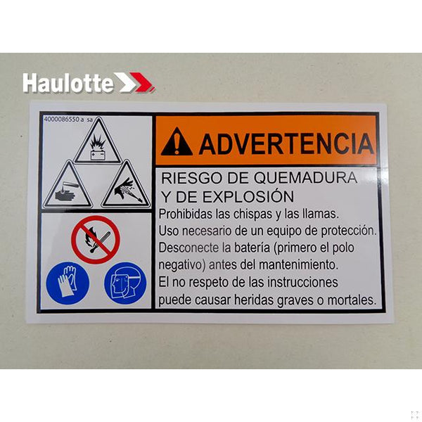 Haulotte Part 4000086550 Image 1