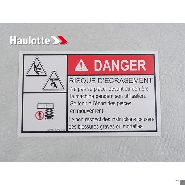 Haulotte Part 4000130200 Image 1
