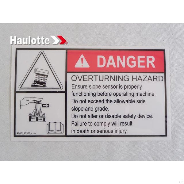 Haulotte Part 4000130300 Image 1