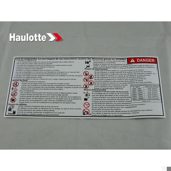 Haulotte Part 4000243680 Image 1